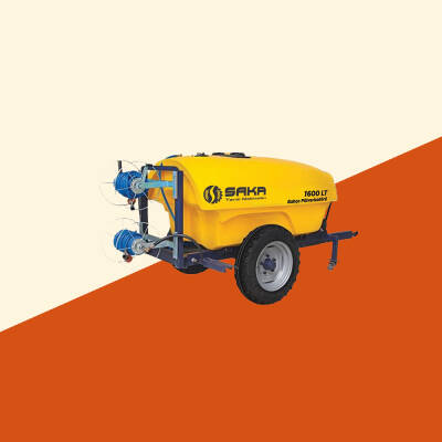 1200 LT. ÇEKİLİR BAHÇE PULVERİZATÖRÜ - Saka Tarım