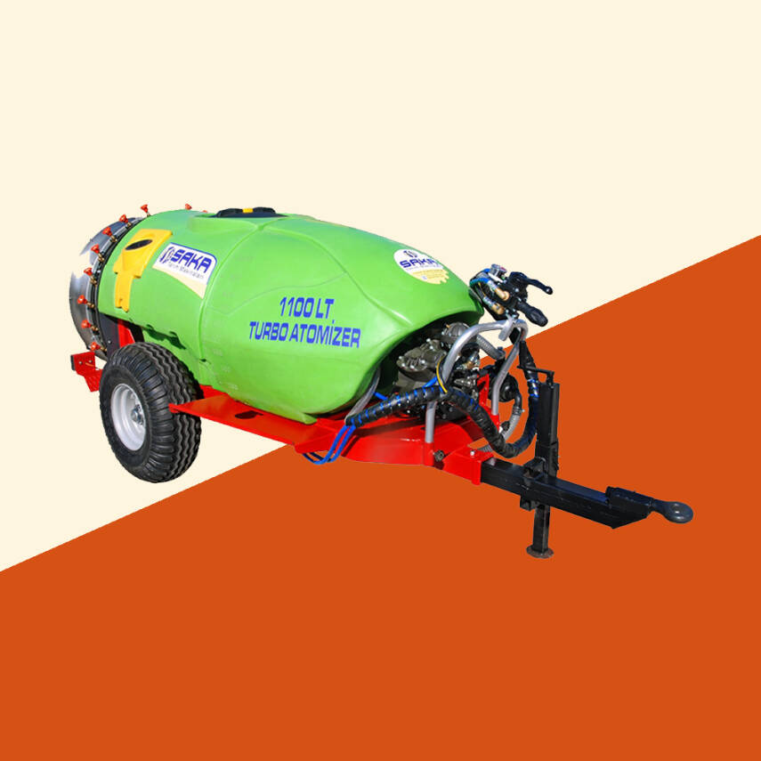 2000 Litre 90 cm Fan ÇEKİLİR TİP TURBO ATOMİZER - 1
