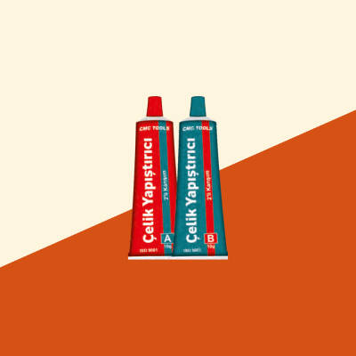 2'Lİ ÇELİK YAPIŞTIRICI 2'li Set 20 gr - CMC