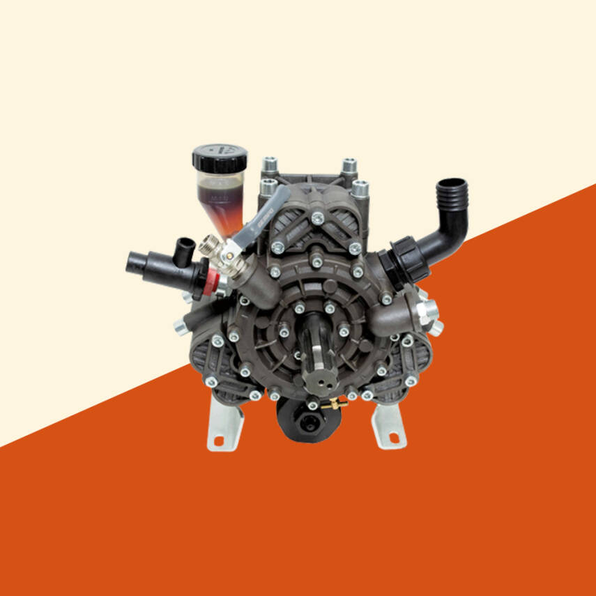 3 Mebranlı Holder Pompası Tüplü - 1