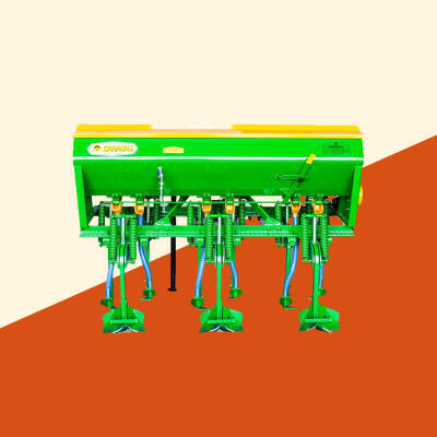 3'lü Gübreli Şanzımanlı Çapa Makinası - Karaçalı