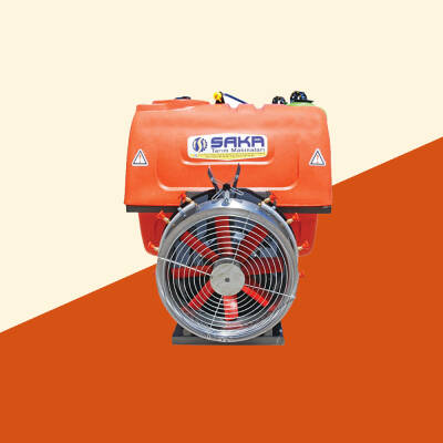 800 Litre 75 cm Fan Kasnaklı ASILIR TİP TURBO ATOMİZER - Saka Tar�m