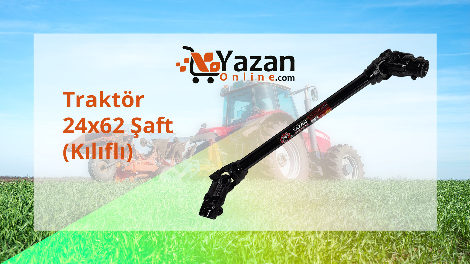 24x62 Şaft (Kılıfsız) – Kapalı Boy 77 cm | Kompakt ve Güçlü Çözüm