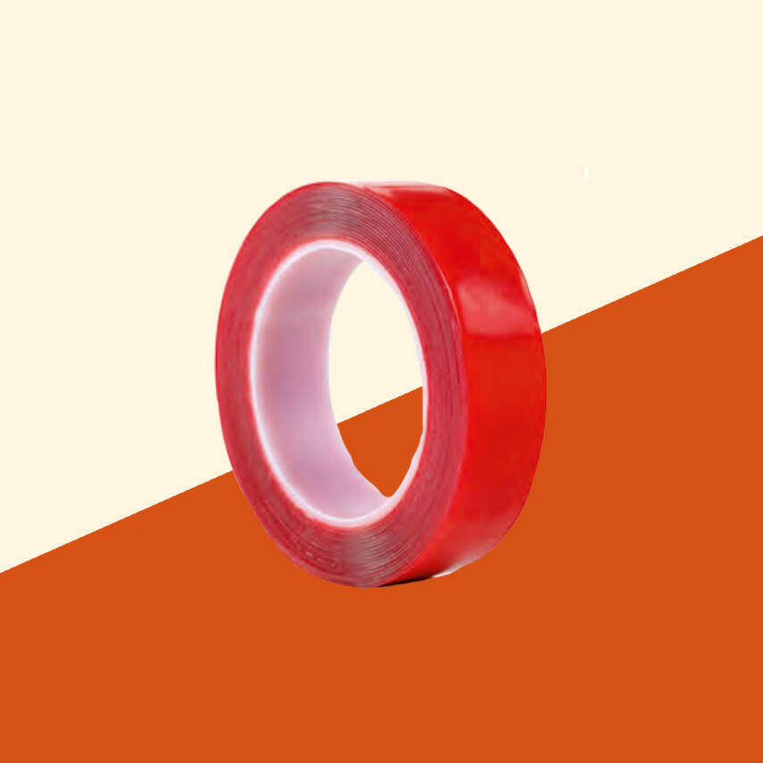 ÇİFT TARAFLI AKRİLİK BANT 18 mm x 2 metre - 1
