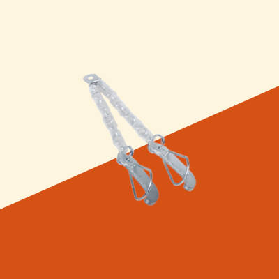 Çift Zincirli Kasa Çivisi Kilitli - Tufan 