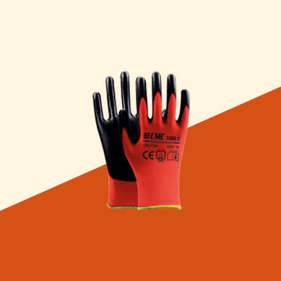 1/2 Eldiven Kırmızı-Siyah EKO (CMC1754) - CMC