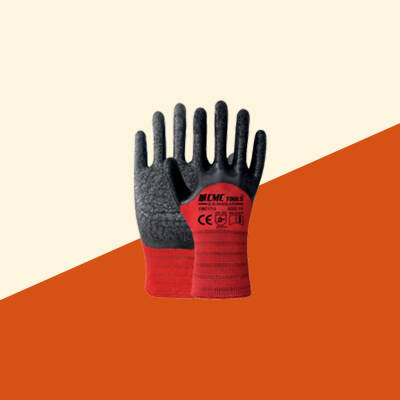 3/4 Eldiven Siyah Latex (CMC1713) - CMC