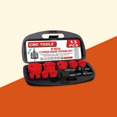 Bi-Metal Delme Testere Seti 13 Parça - CMC