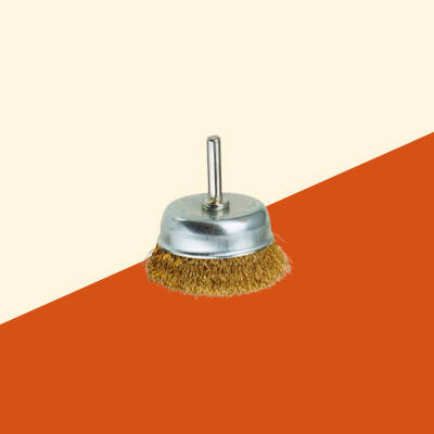 Pimli Saçaklı Çanak Fırça 65 mm - CMC