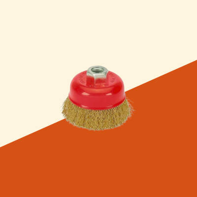 Saçaklı Çanak Fırça 65 mm - CMC