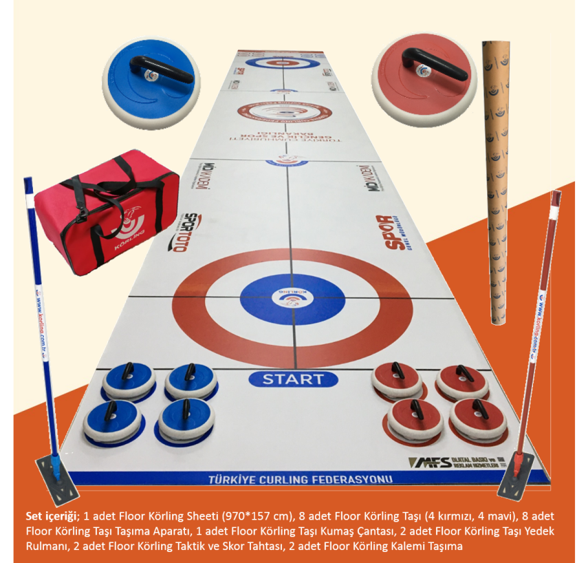 Floor Curling Müsabaka Seti - 1