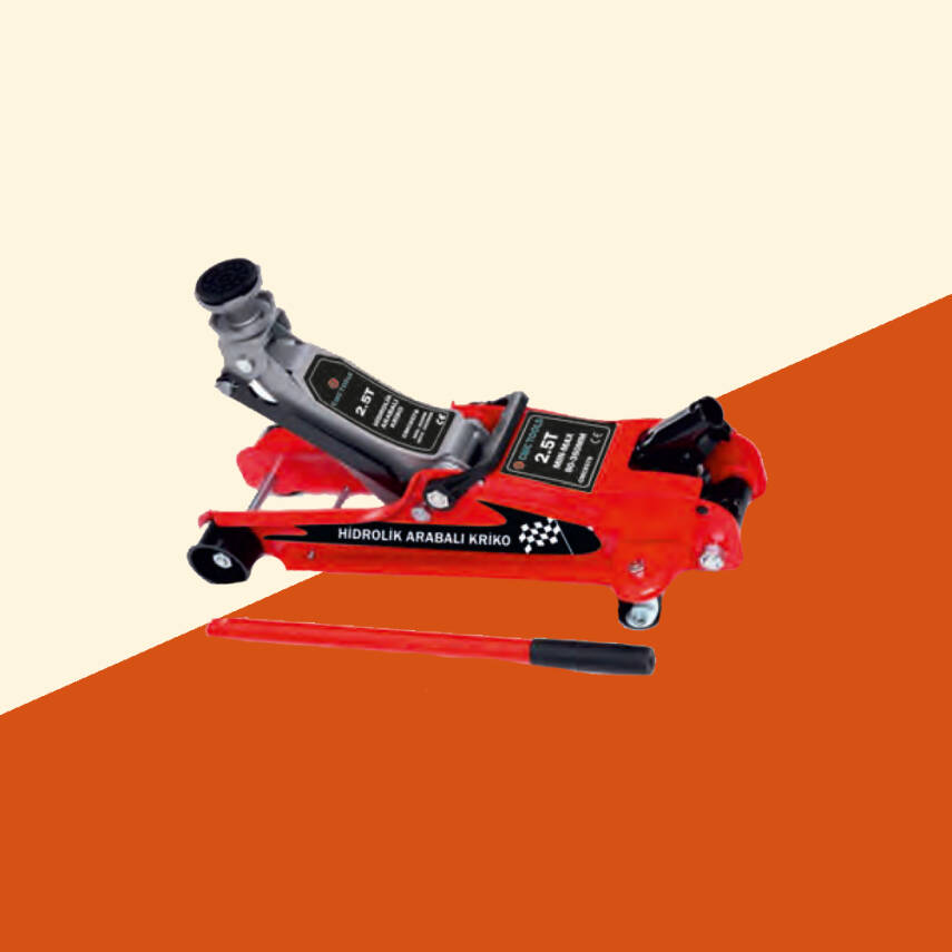 HİDROLİK ARABALI KRİKO 2,5 Ton - 1