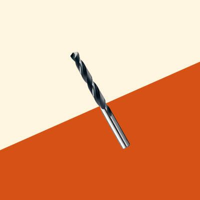 HSS MATKAP UCU SİYAH / BEYAZ 18 mm - CMC