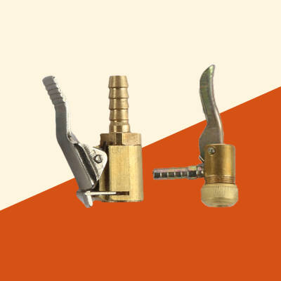 8 mm Yaylı Hava Mandalı Üstten Basmalı - İthal