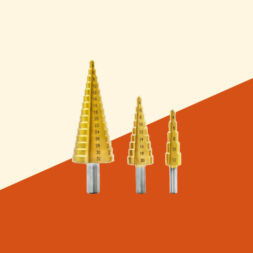 KADEMELİ MATKAP UCU SETİ 3 pcs - 1