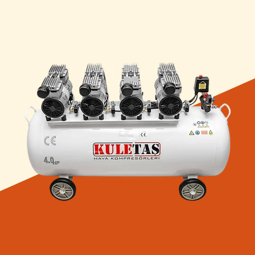200 Litre Sessiz Hava Kompresörü - 1