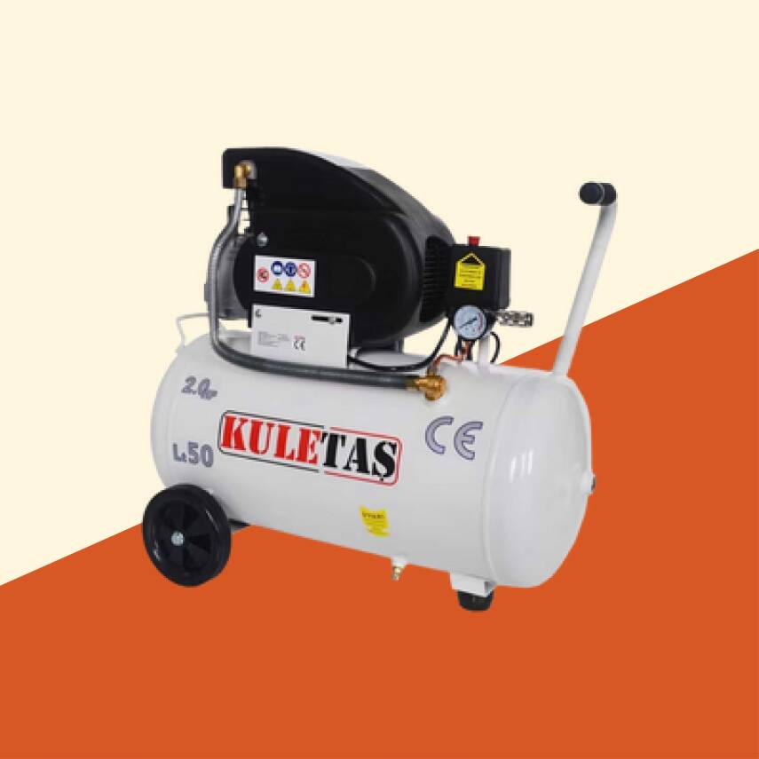 50 Litre Hava Kompresörü 2 HP - 1