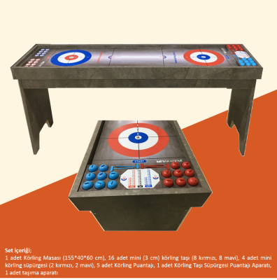 Masa Curling Seti - KORLING