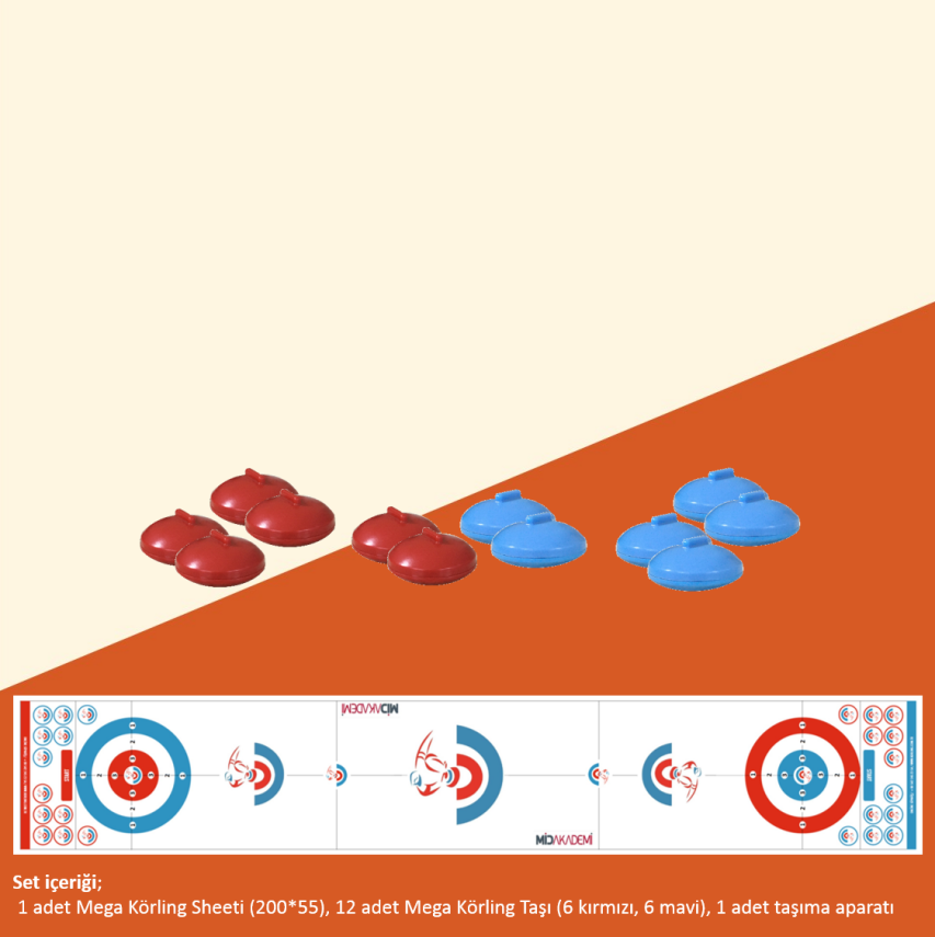 Mega Mini Curling Seti - 1