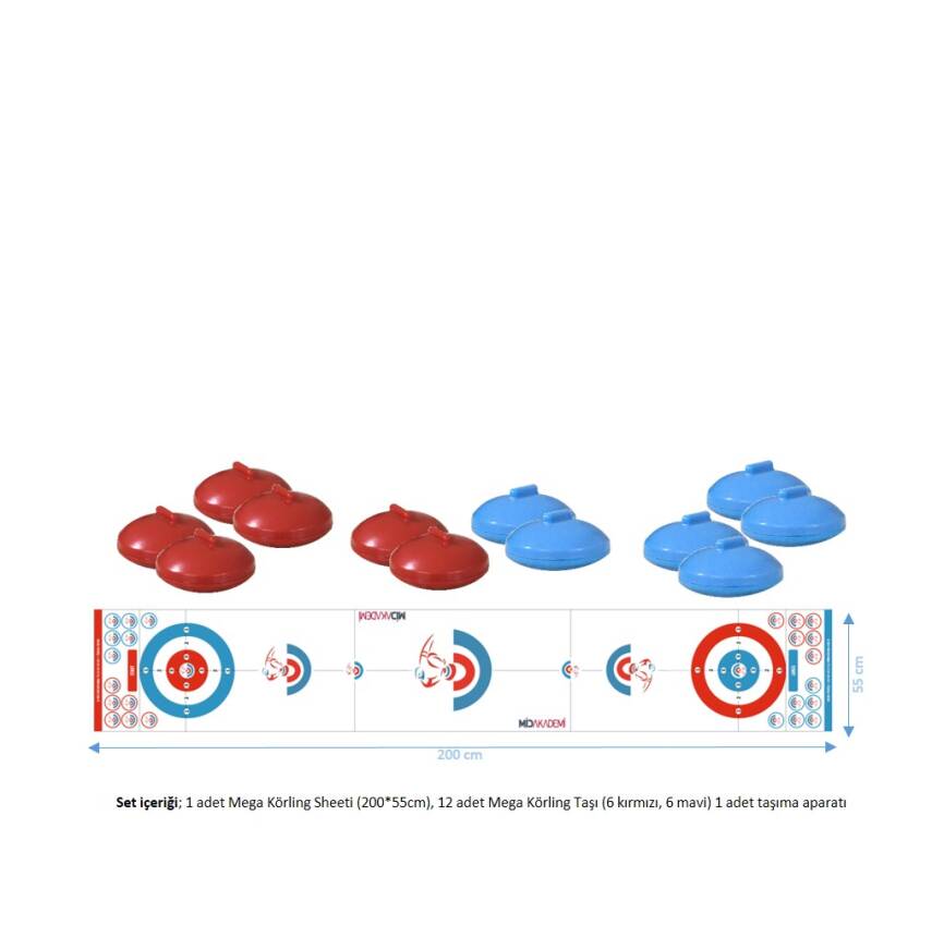 Mega Mini Curling Seti - 1