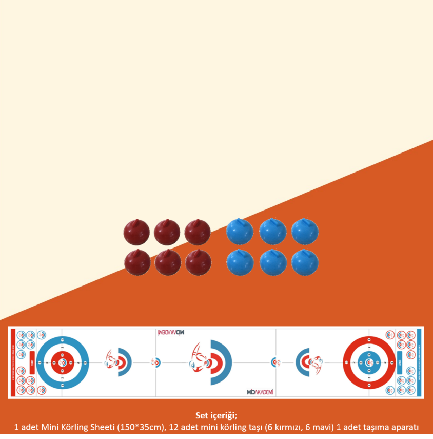 Mini Curling Seti - 1