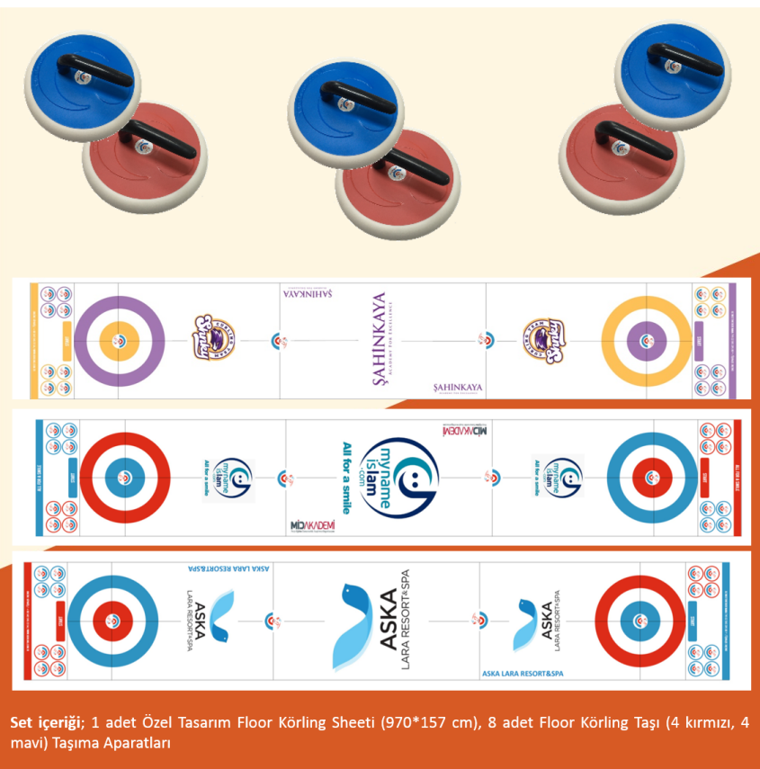 Özel Tasarım Floor Curling Seti - 1