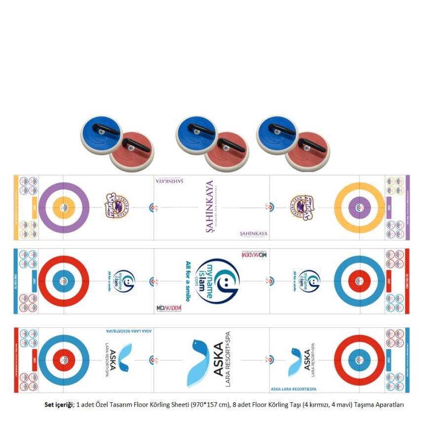 Özel Tasarım Floor Curling Seti - 1