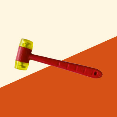 PLASTİK VİDALI TOKMAK 40 mm - Beyaz - CMC