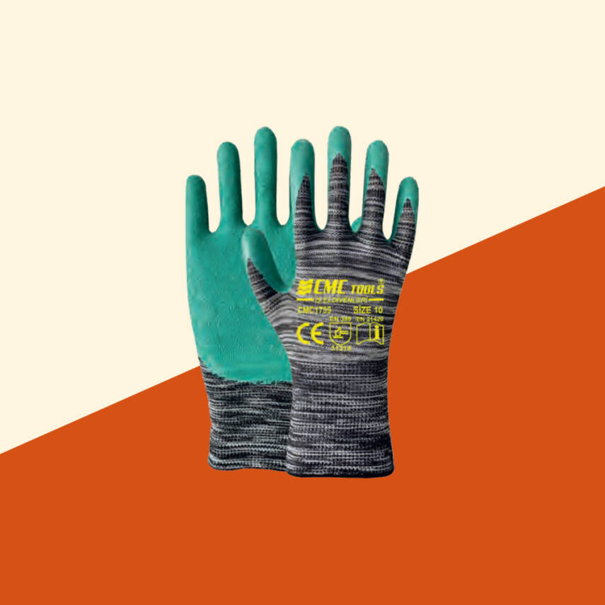 PREMİUM LATEX ELDİVEN 1/2 Gri - Yeşil - 1