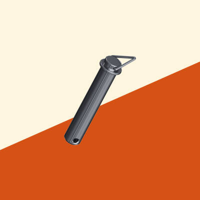 Römork Çeki Pimi 30 mm 24 cm - Yazan