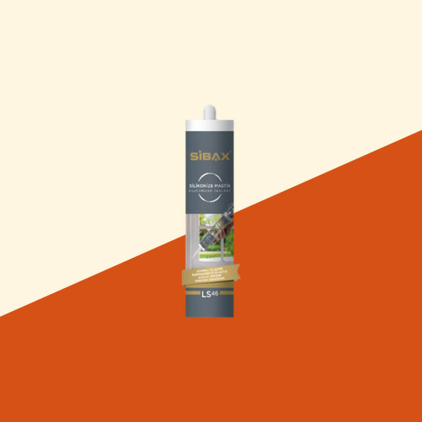 Silikonize Mastik 450 Gr LS46 Siyah - Gri - Beyaz - 1