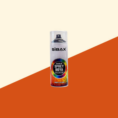 Sprey Boya Düz Renkler 250 ml - Sibax