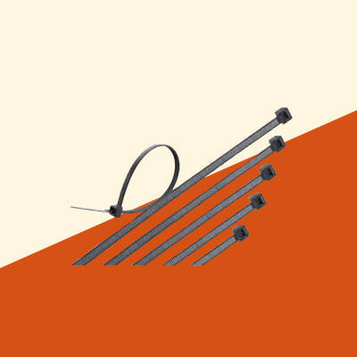 SİYAH PLASTİK CIRT KELEPÇE 4,8 x 300 mm - CMC