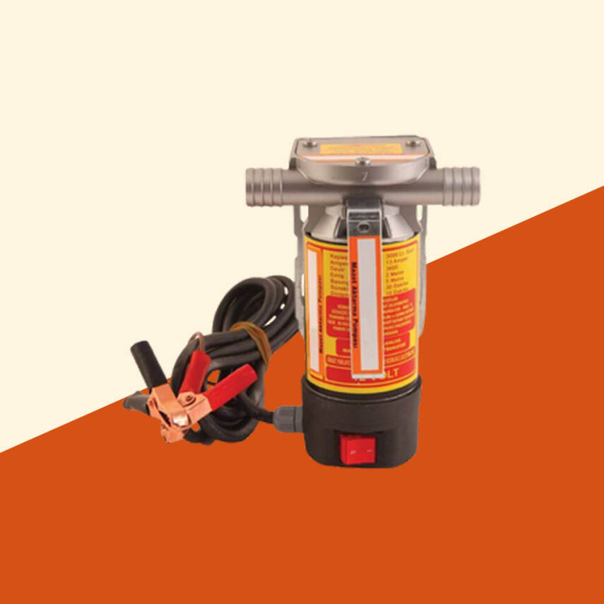 Dıştan Çekme Mazot Pompası 12 Volt - 24 Volt - 1