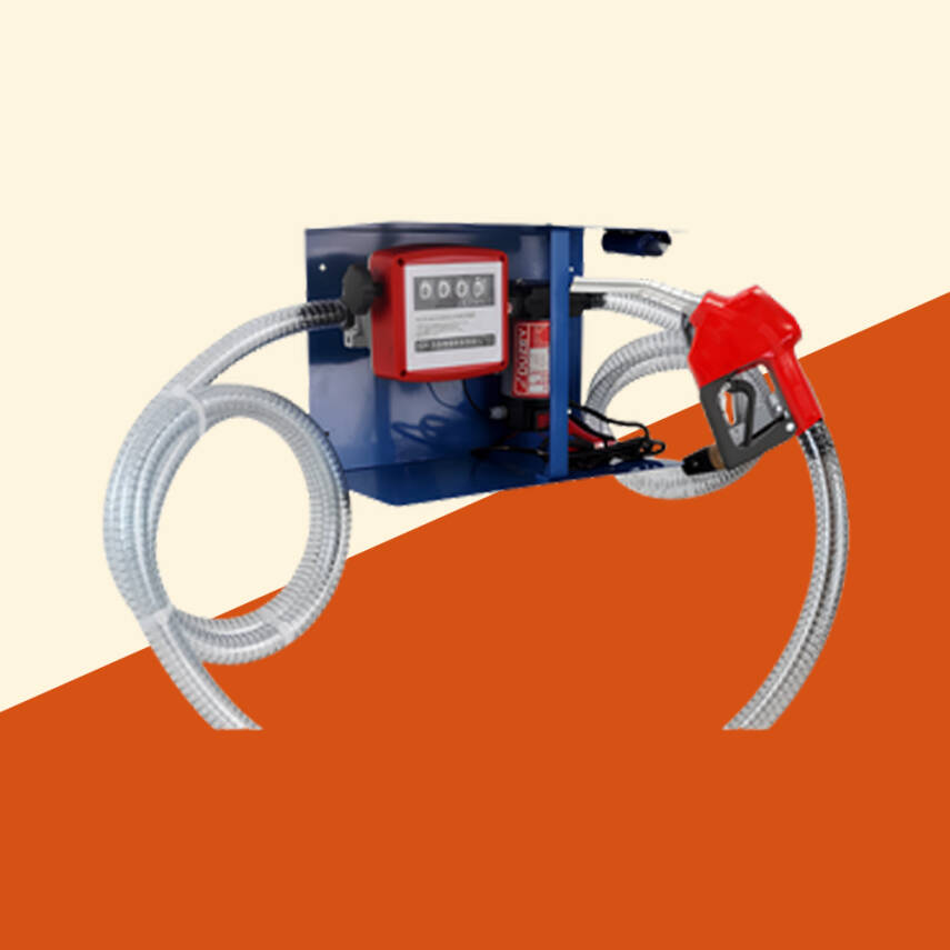 Manuel Stop Sayaçlı Mazot Transfer Seti 220 V - 1